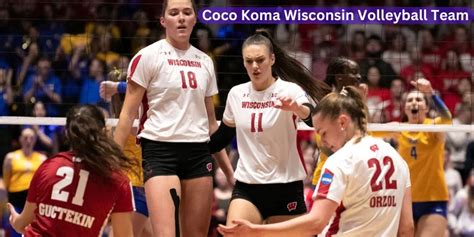 coco koma wisconsin volleyball|i was on the wisconsin v